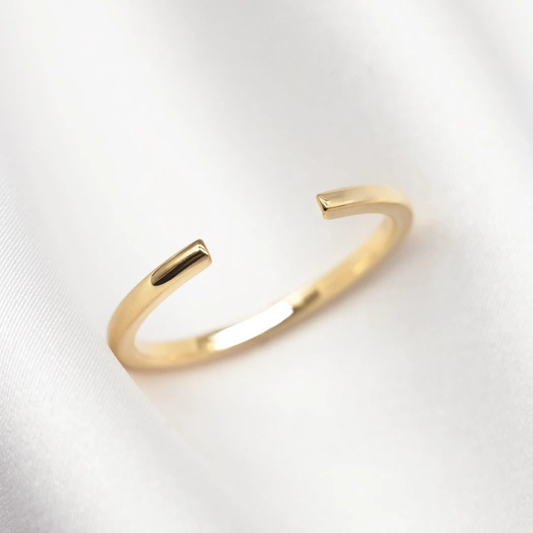 9ct Solid Gold Spacer Ring - Sloan