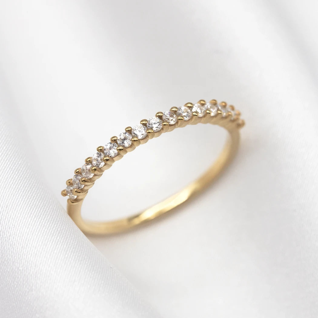 9ct Gold Anniversary Eternity Ring - Choose Number of Stones