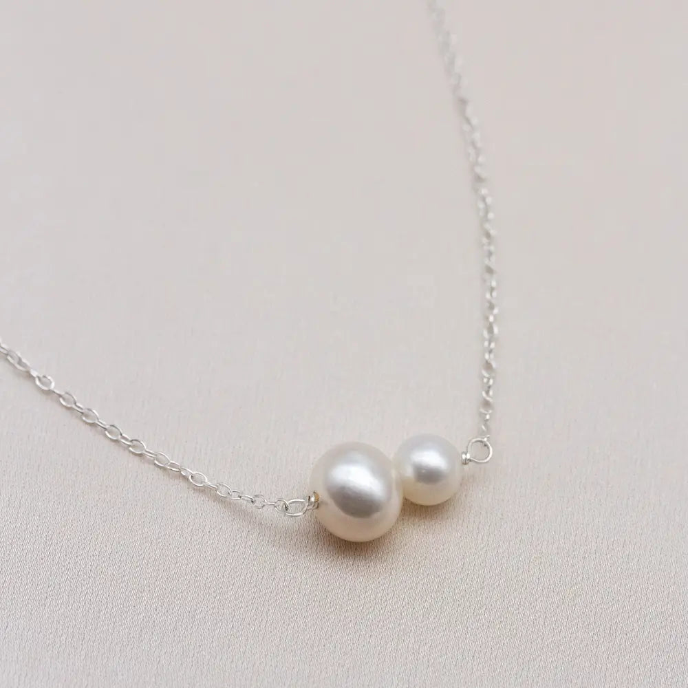 Sophia Double Pearl Necklace