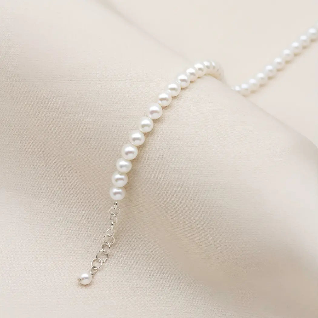 Classic Round Pearl Bracelet - Audrey