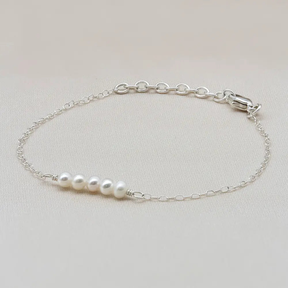 5 Pearl Decade Bracelet
