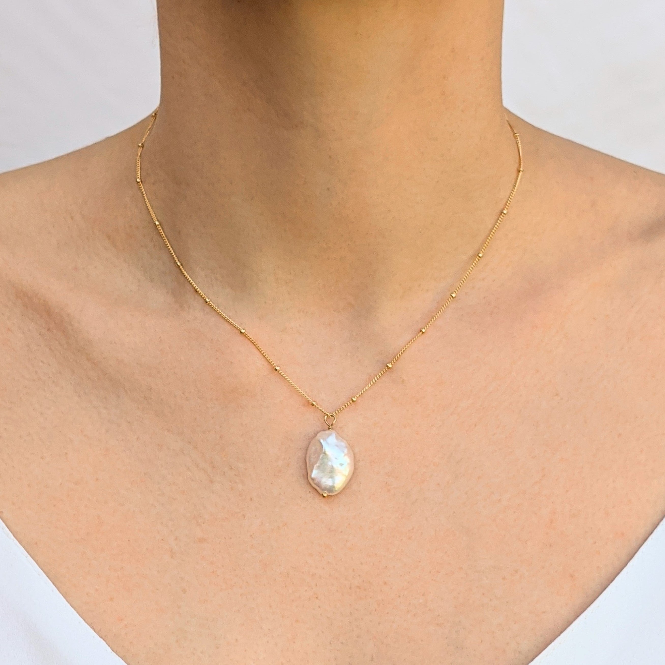 Pearl Drop Necklace