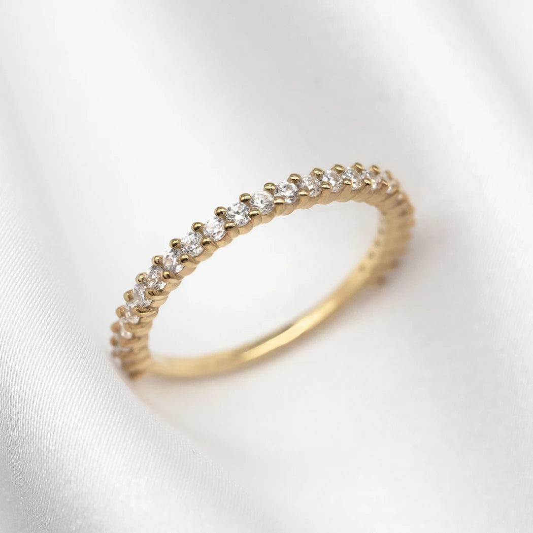 9ct Gold Anniversary Eternity Ring - Choose Number of Stones
