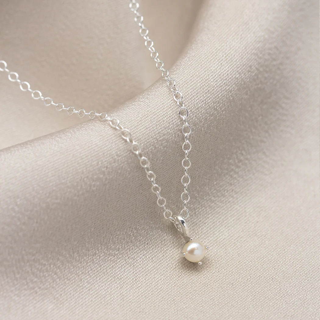 Mini Single Birthstone Charm Necklace