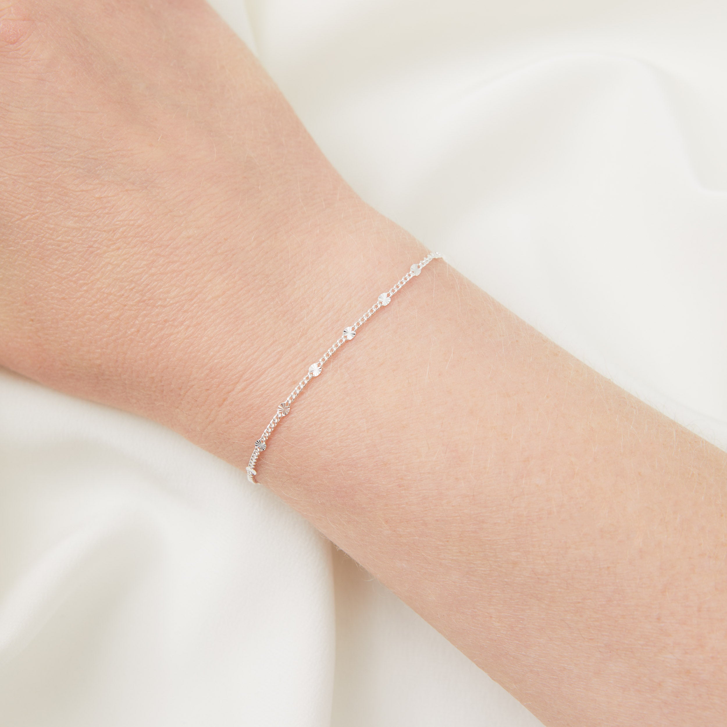 Delicate Starburst Chain Bracelet - Permanent Collection