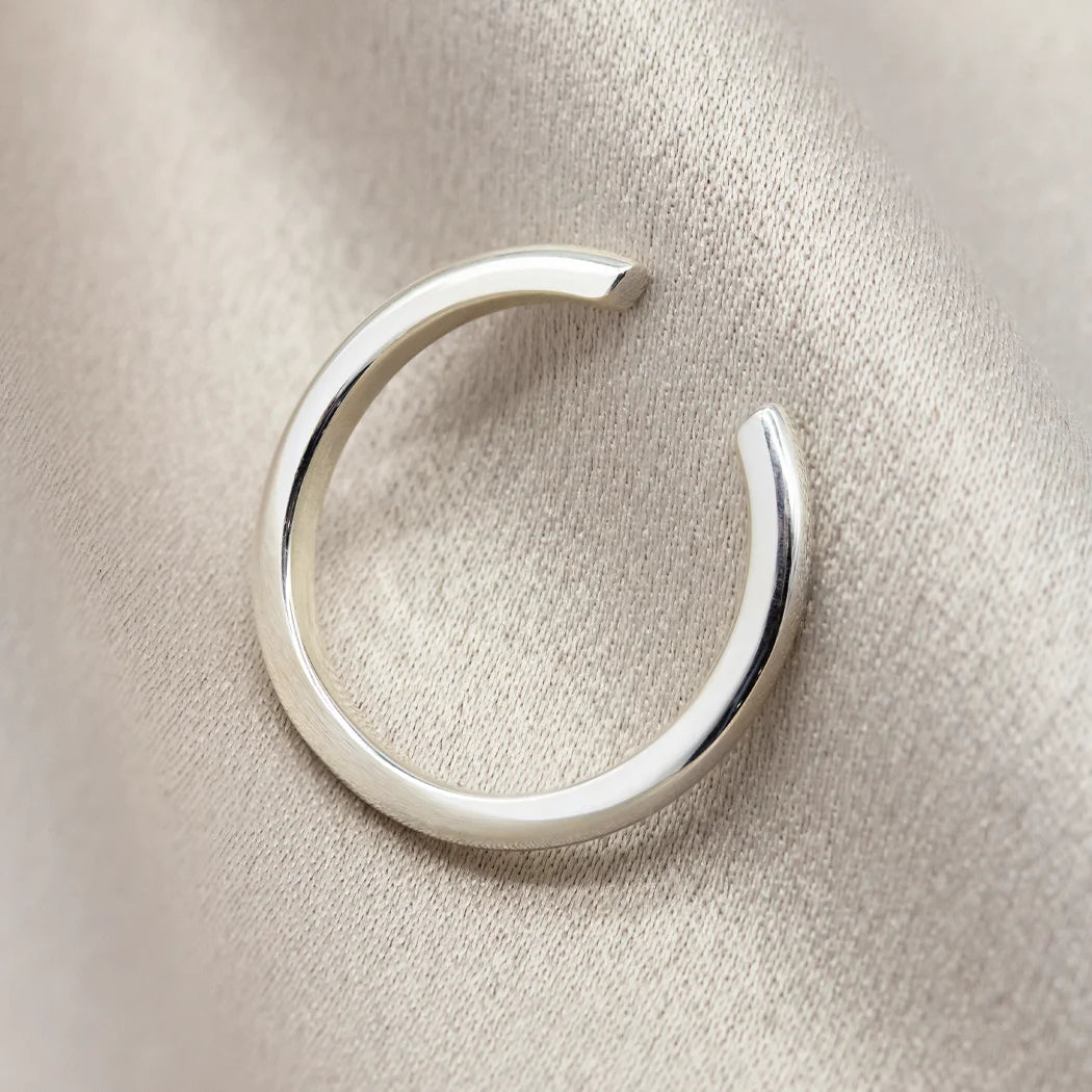 Sterling Silver Spacer Ring - Sloan