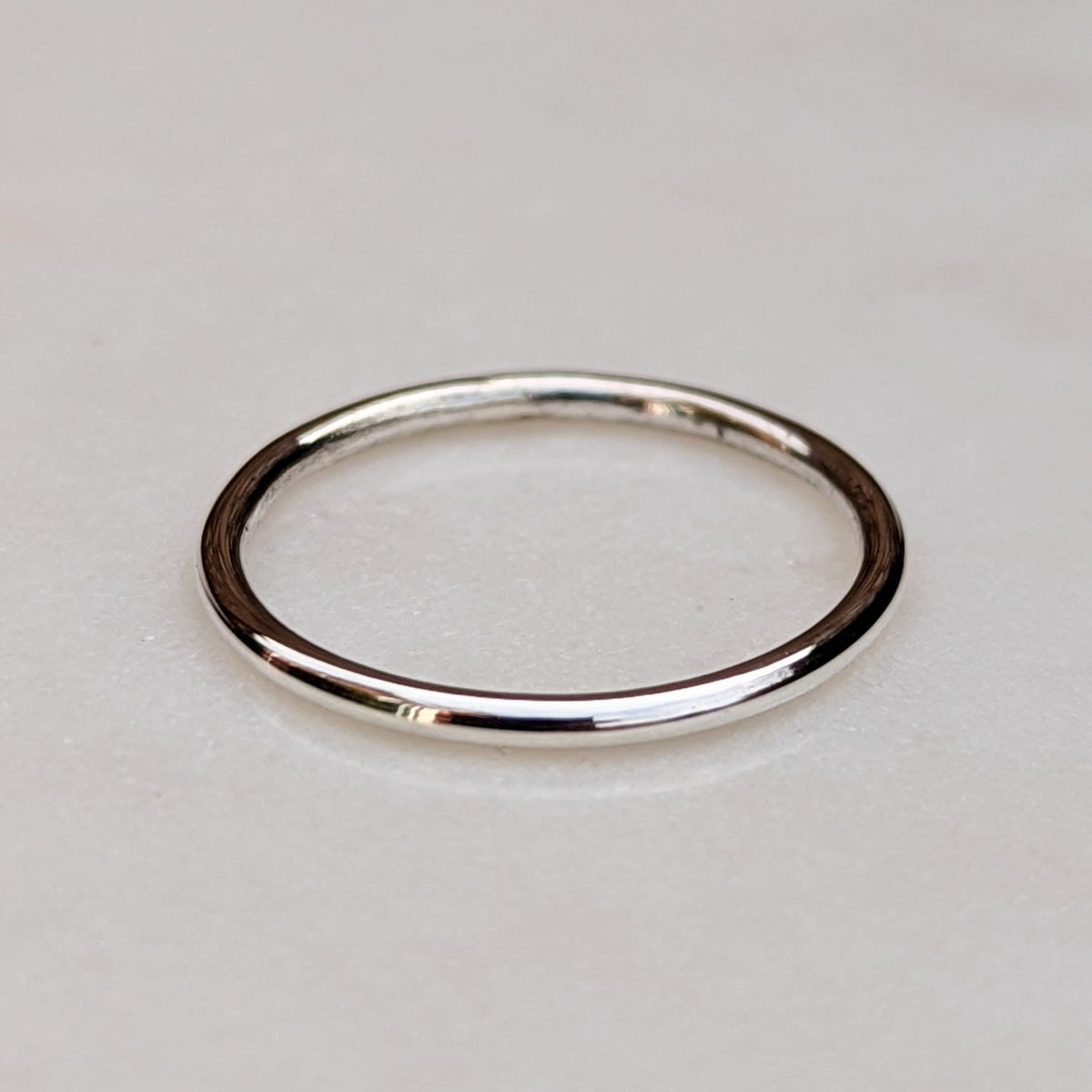 Sterling Silver Stacking Ring - Effortlessly Individual - Kiri & Belle